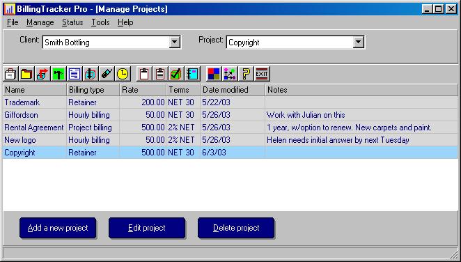 legal software screenshot