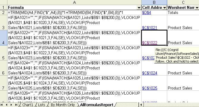 Some Known Incorrect Statements About Excel Formulas 