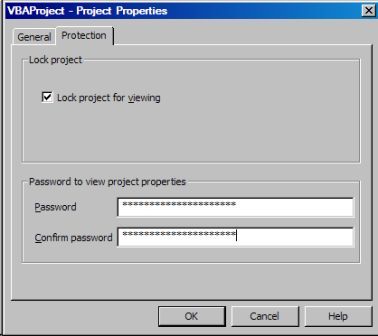 Protect VBA Macro Code